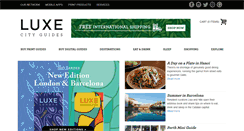 Desktop Screenshot of luxecityguides.com
